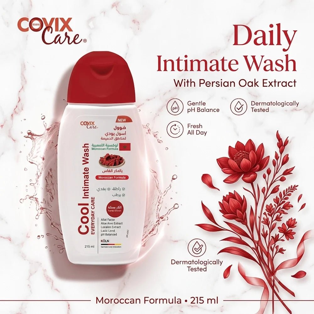 Covix Care Cool Intimate Wash Everyday Care Moroccan Formula Aker Fassi - Sales