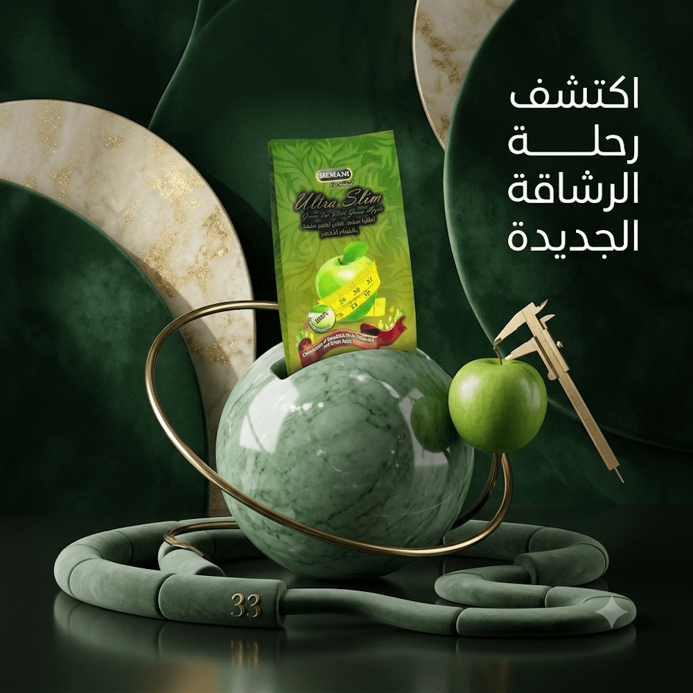 HEMANI Ultra Slim Green Tea With Green Apple - Sales