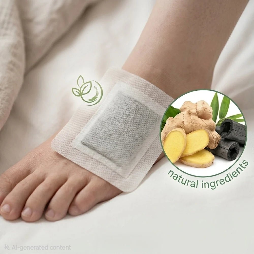Kinoki Cleanse & Energize Foot Patch - 10 Detox Pads - Sales