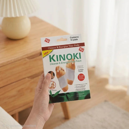Kinoki Cleanse & Energize Foot Patch - 10 Detox Pads - Sales