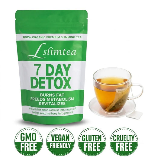 Lslimtea 100% Organic Premium Slimming Tea - 7 Day Detox - Sales