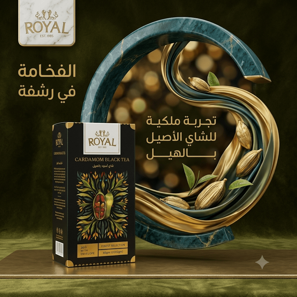 ROYAL CARDAMOM BLACK TEA - Sales
