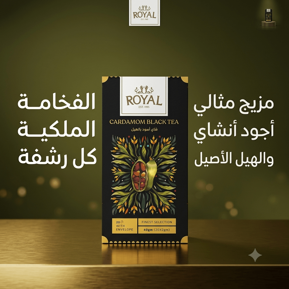 ROYAL CARDAMOM BLACK TEA - Sales
