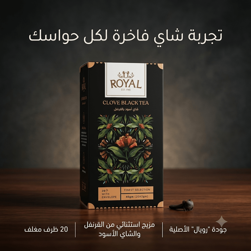 ROYAL CLOVE BLACK TEA - Sales
