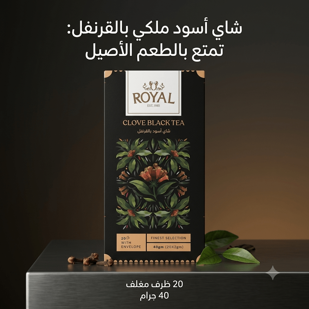 ROYAL CLOVE BLACK TEA - Sales