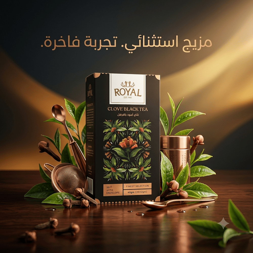 ROYAL CLOVE BLACK TEA - Sales