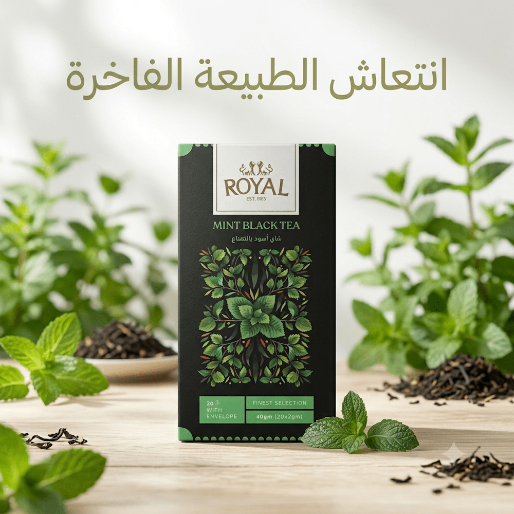 ROYAL MINT BLACK TEA - Sales