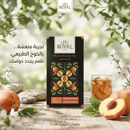 ROYAL PEACH BLACK TEA - Sales